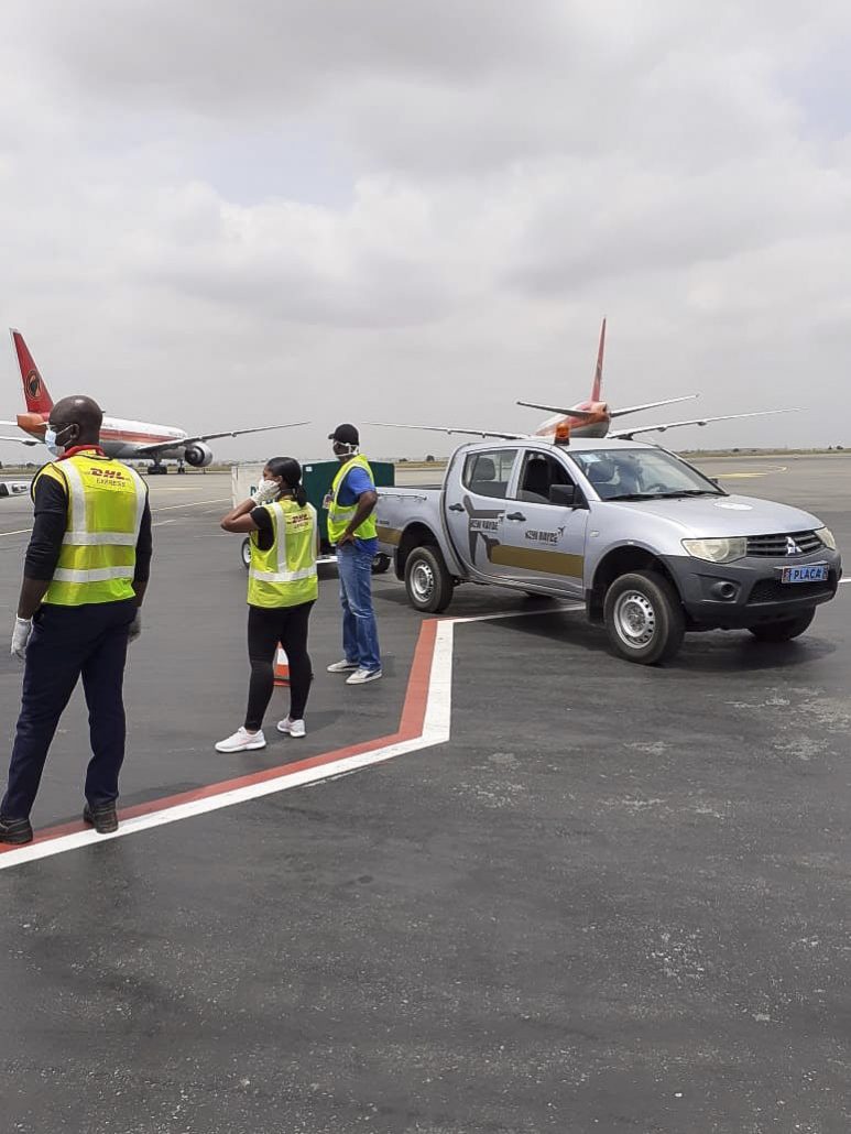 Ground handling operations for a Cargo Flight