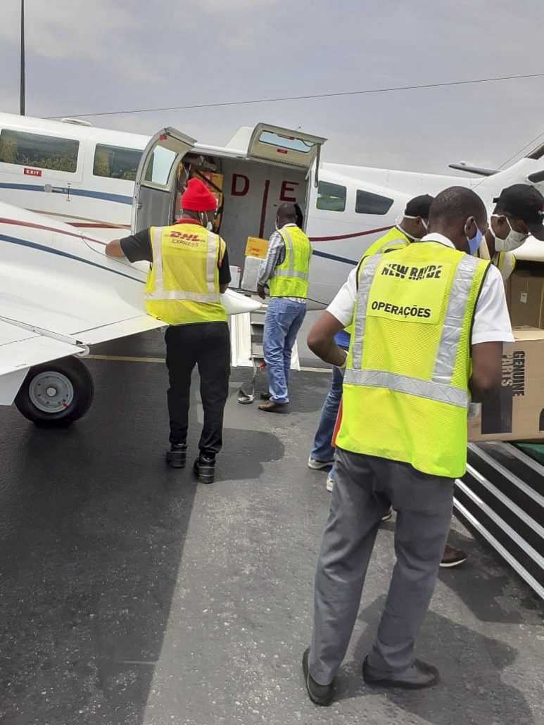 Ground handling operations for a Cargo Flight